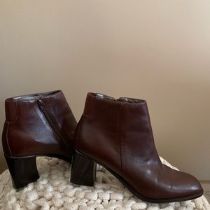 Brown Leather Boots